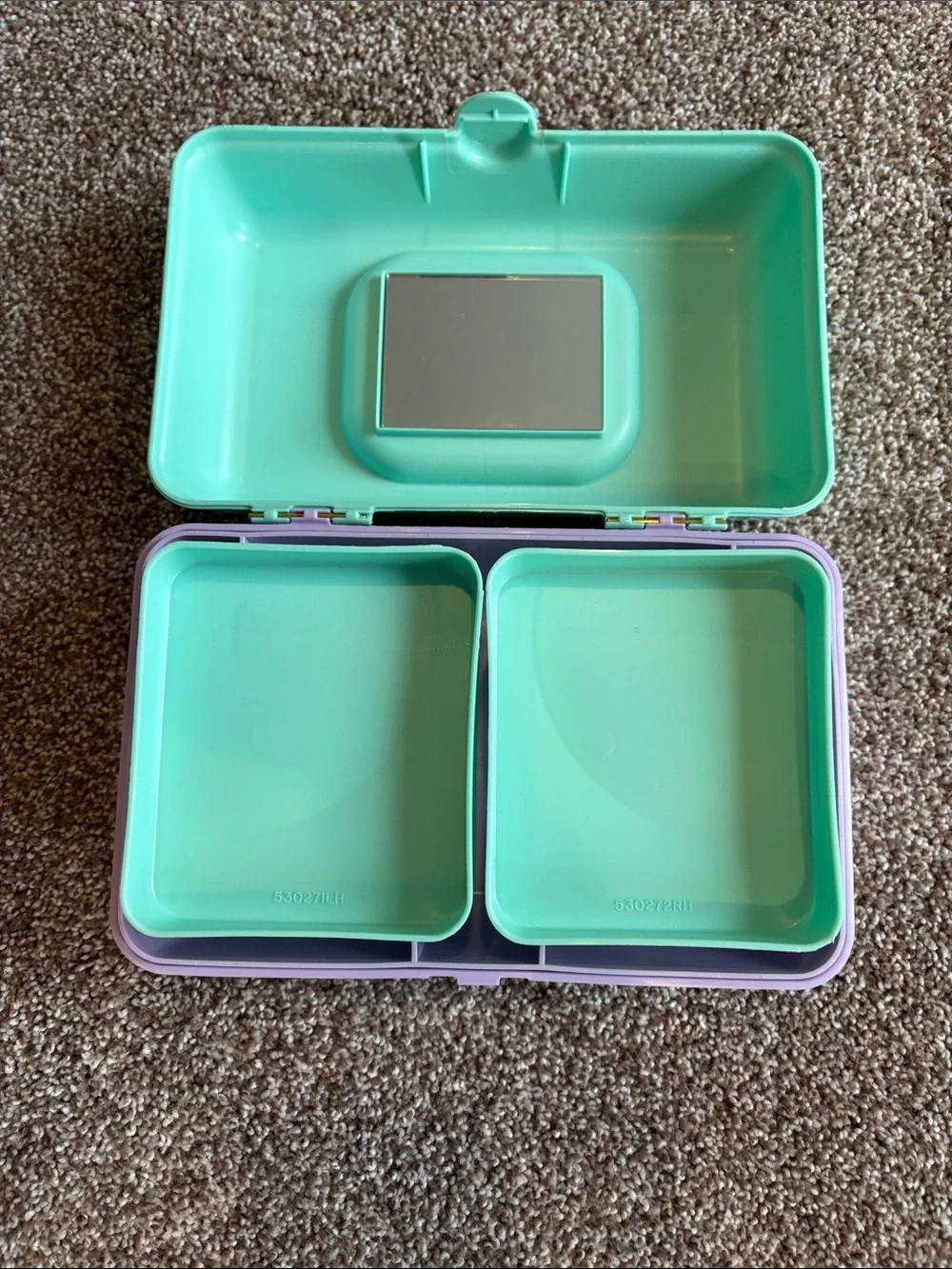 Caboodles Mint, Lavender & Peach Kids Carry Case